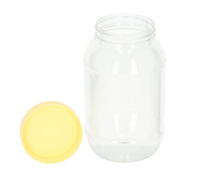 Delcasa DC1122 2000ml Round Jar - Cream - Zoom Image 3