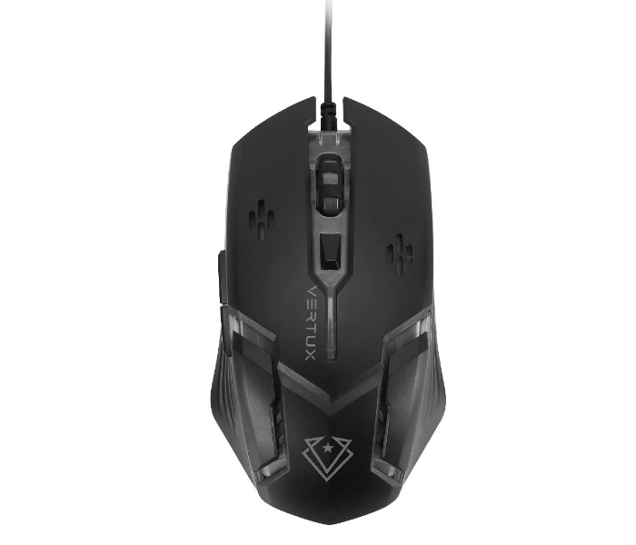 Vertux SENSEI Ergonomic Optical Mouse - Black - Zoom Image 1