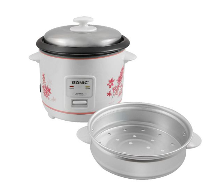 iSONIC iRC 757 1L Automatic 3 in1 Rice Cooker - White - Zoom Image 3