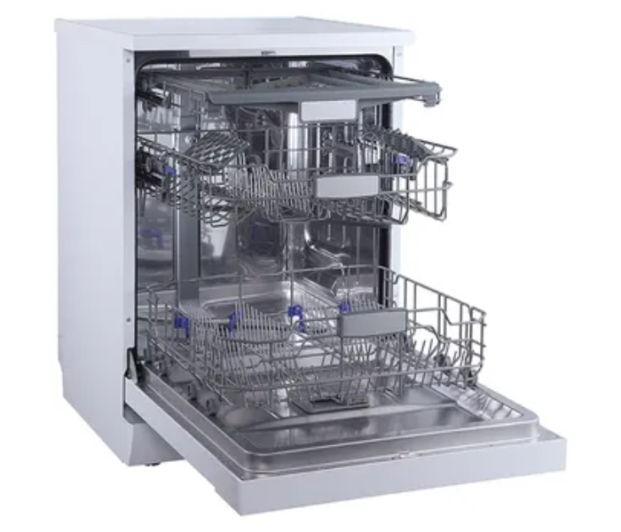 Evvoli EVDW-143MW 7 Programs 14 Place 3 Baskets Electric Dishwasher - White - Zoom Image 5