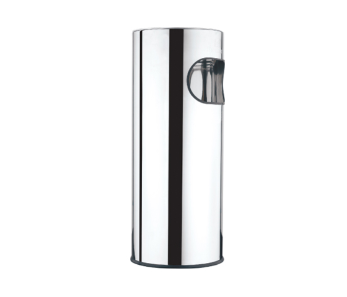 Premier 2017 Stainles Steel Large Dust Bin - Silver - Zoom Image