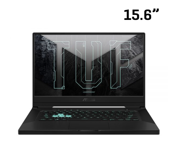 Asus TUF Dash F15 FX516PE-HN023T 15.6inch FHD Intel Core i7 Processor 16GB RAM 1TB SSD 4GB NVIDIA GeForce RTX 3050 Ti Graphics Gaming Laptop – Black - Zoom Image 1