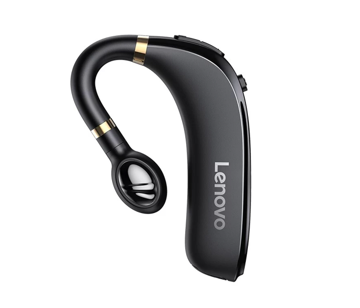 Lenovo HX106 Bluetooth 5.0 Wireless Handsfree Headphone With HD Mic - Black - Zoom Image 1