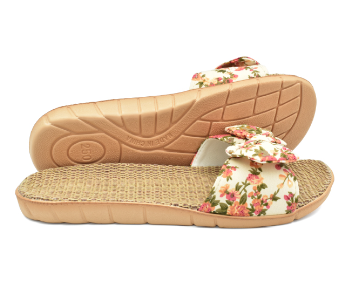 Casual L73666 EU 41 Ladies Slipper - Brown and Beige - Zoom Image 2