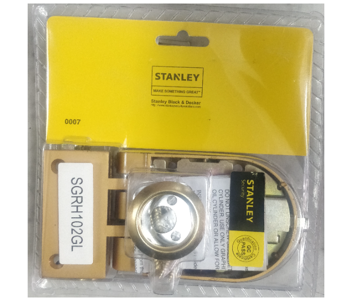 Stanley HPL ZA DB 3BR 35 MM TO 55MM Cylinder Rim Lock Key - Bronze - Zoom Image 2