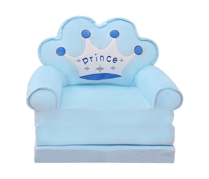 Kids Foldable Sofa Bed - Sky Blue - Zoom Image 1