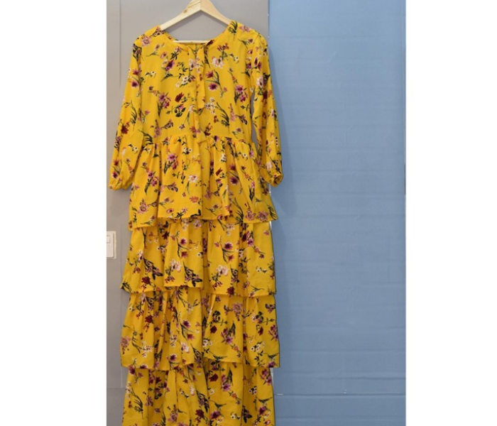 Kiwo Large Flair Gown - Yellow - Zoom Image