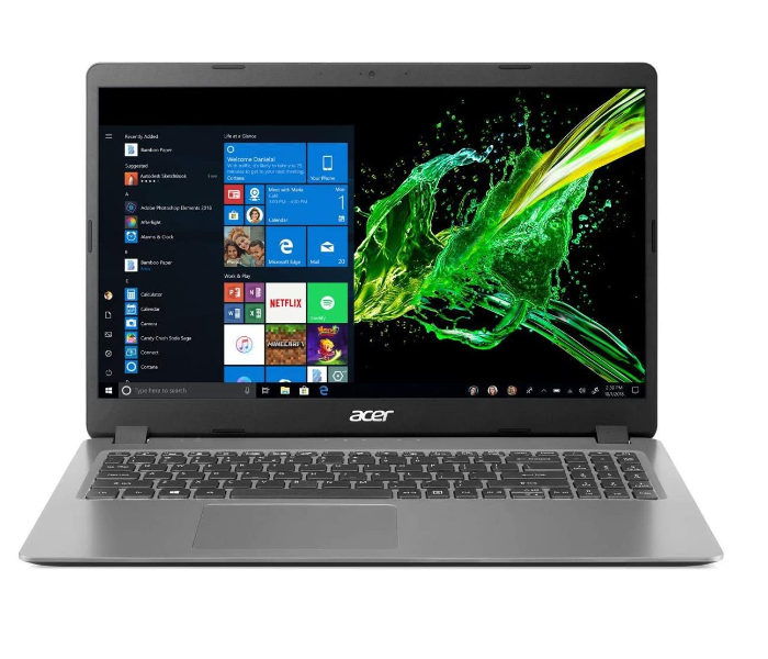 Acer Aspire 3 15.6 inch FHD Intel Core i5-1035G1 8GB RAM 256GB SSD Windows 10 Home - Steel Gray - Zoom Image 1