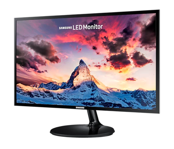 Samsung LS24F350FHMXUE 24 inch FHD Super Slim Monitor - Black - Zoom Image 2