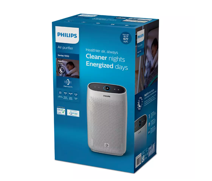 Philips AC1215 1000i Series Air Purifier - White - Zoom Image 3