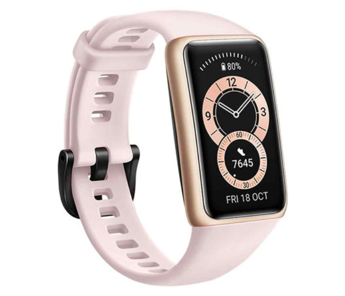 Huawei Band 6 With SpO2 Tracking - Sakura Pink - Zoom Image 3