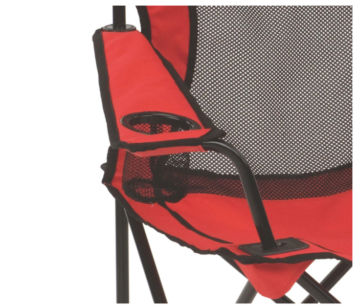 Coleman 2000020258 Broadband Mesh Quad Chair - Red - Zoom Image 4