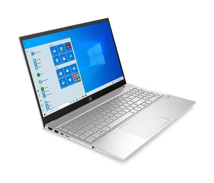 HP Pavilion 15.6inch HD Intel Core i7 1165G7 8GB RAM 128GB SSD Iris Xe Graphics Windows 10 - Natural Sliver - Zoom Image 2