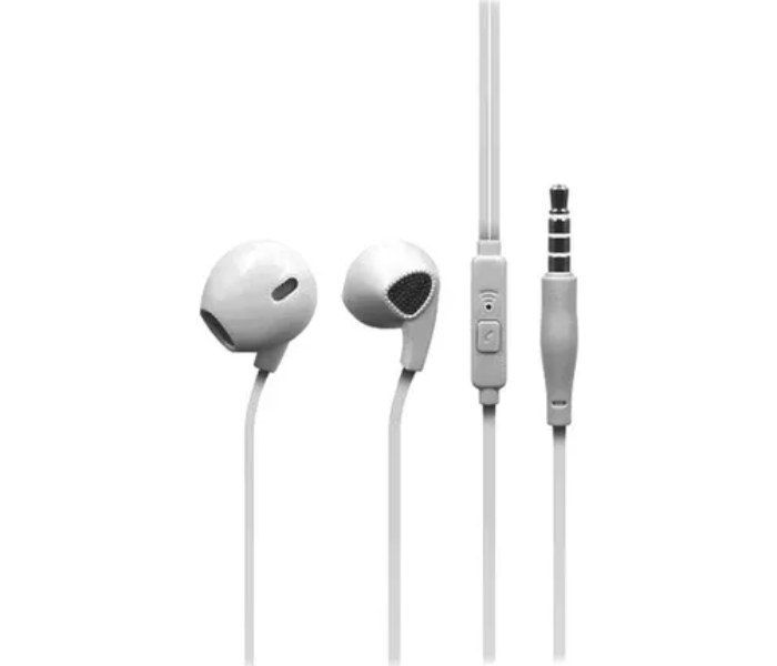 Bavin In-Ear Wired Earphones - White - Zoom Image