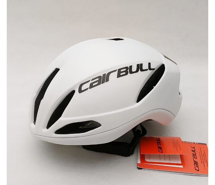 Cairbull Helmet SPEED with Extra Protective Padding Ventilation Medium-Large 55-61cm - White - Zoom Image 1