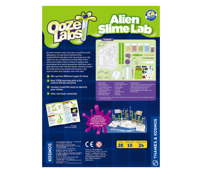 Thames and Kosmos Ooze Labs Alien Slime Lab - Zoom Image 4