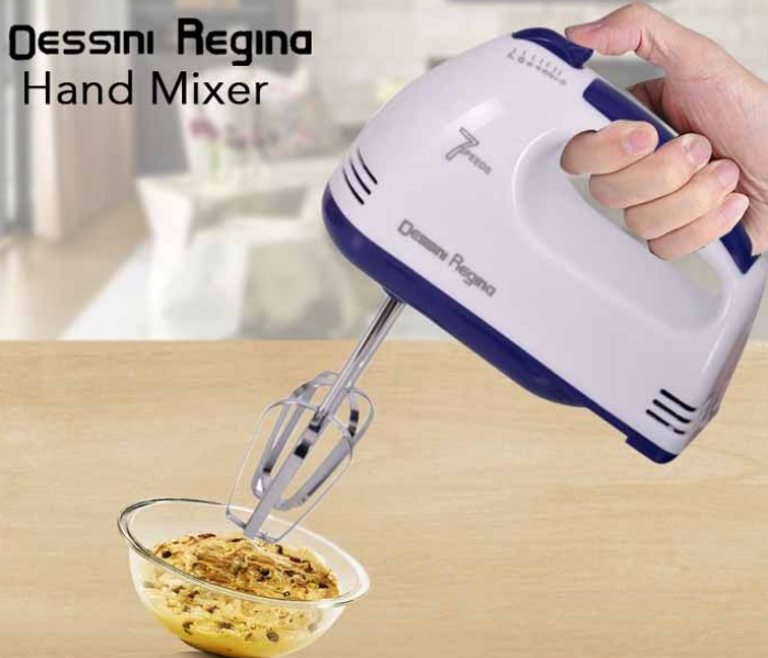 Dessini Regina 133 Easy and Fast 7 Speed Stirrer - White - Zoom Image 2