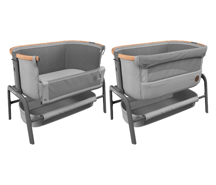 Maxi Cosi 2106050110 Iora Co Sleeper Baby Crib - Essential Grey - Zoom Image 2