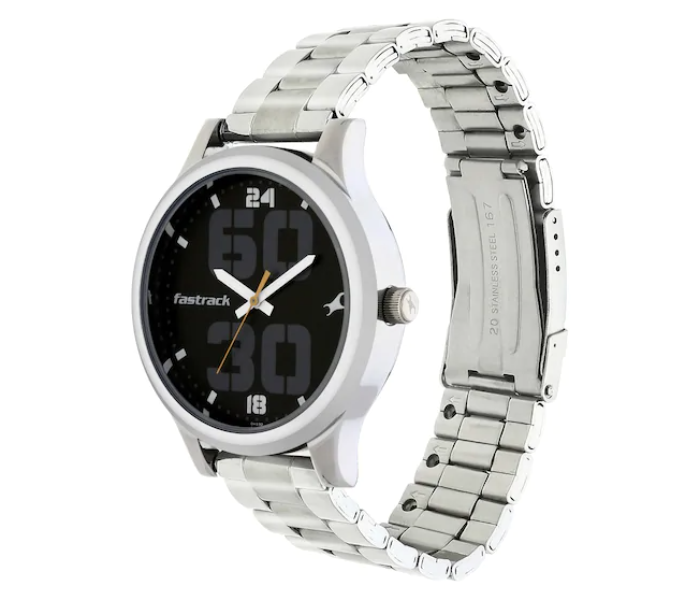 Buy Fastrack 38051SM04 Bold Black86421 Price in Qatar Doha