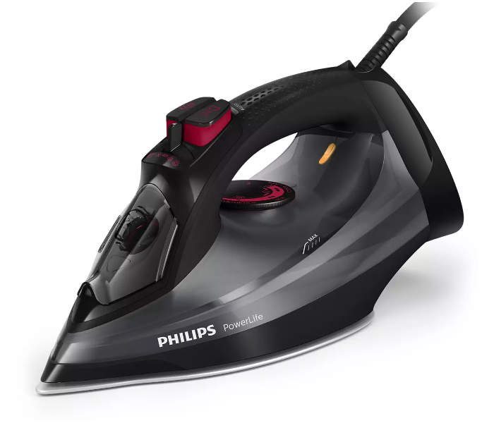 Philips GC2998 2400W PowerLife Steam Iron - Black - Zoom Image 1