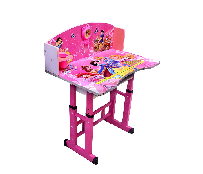  Vavas Height Adjustable Kids Study Table With Chair - Pink - Zoom Image 2