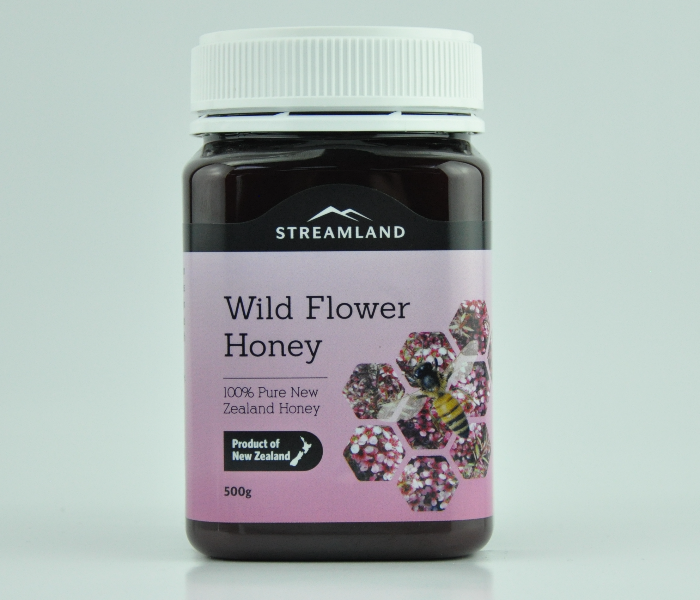 Streamland 500gm Wild Flower Honey - Zoom Image