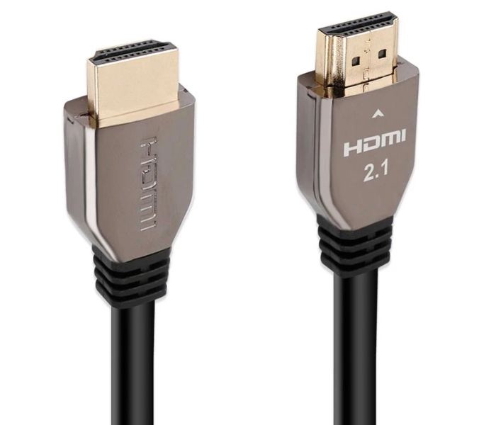 Promate PROLINK8K-200 Ultra HD 8K High Speed HDMI Audio Video Cable - Black - Zoom Image 1