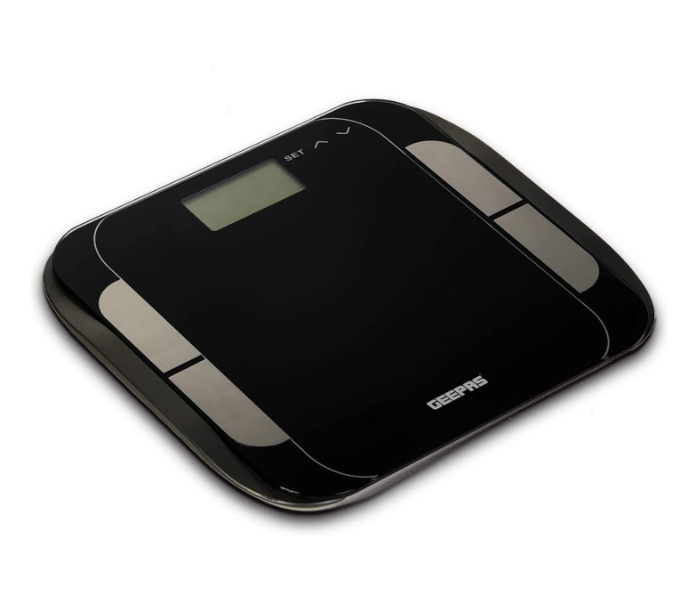 Geepas GBS46506UK Digit Body Fat Scale - Black - Zoom Image 1