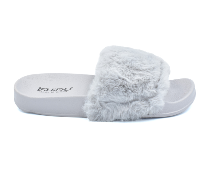 Ishidu L1809-36 EU37 Ladies Home Slipper - Grey - Zoom Image 1