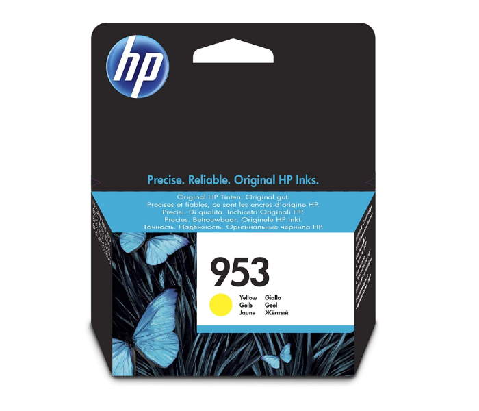 HP F6U14AE 953 Ink Cartridge - Yellow - Zoom Image