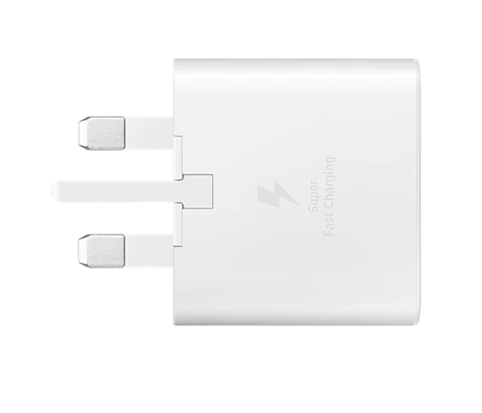 Samsung 25W Travel Adapter Without Cable - White - Zoom Image 1