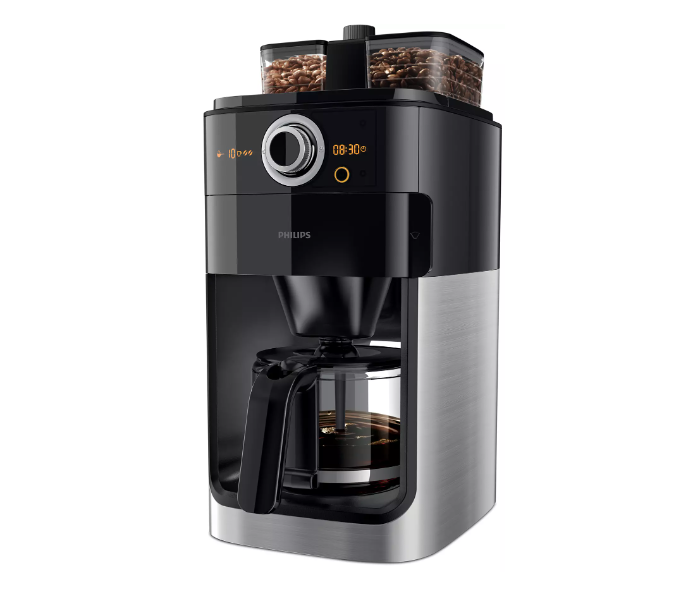 Philips HD7762/00 1000W Coffee Maker - Black and Silver - Zoom Image 1