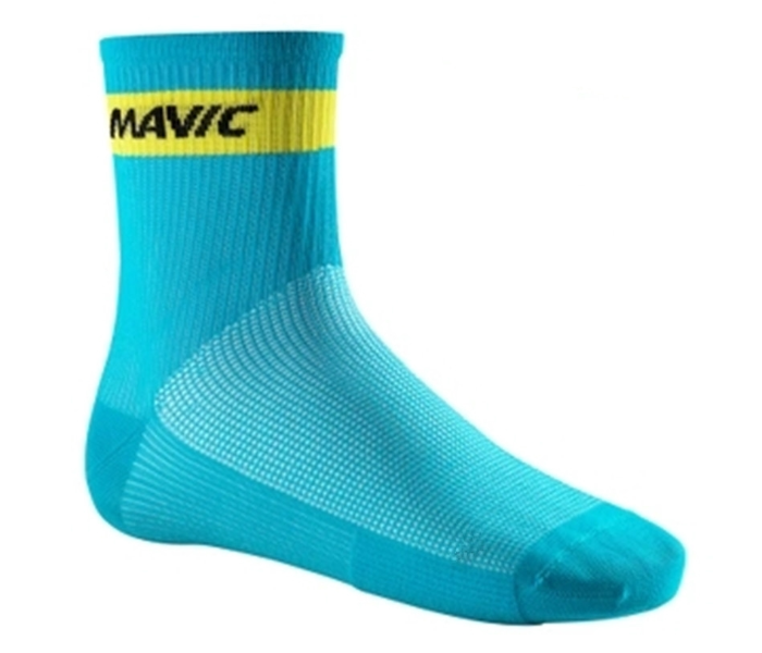 Mavic Pro Compression Mountain Bike and Road Bike Cycling Socks for Men  And Women - Blue - Zoom Image 1