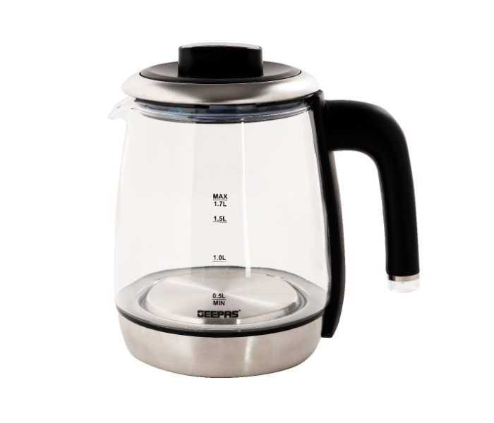 Geepas GTM38046 1.7 Litre and 1.2 Litre 2 In 1 Digital Tea Maker - Black - Zoom Image 2