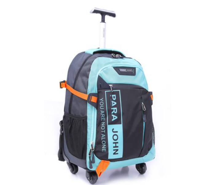 Para John PJTRBP6598 19Inch Trolley Backpack - Blue - Zoom Image