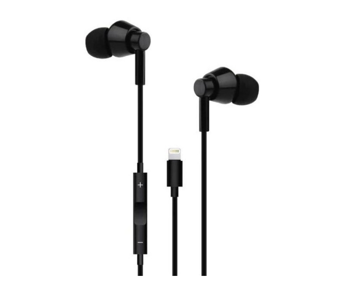 Smart SMICLB iCrush Lightning Earphone - Black - Zoom Image