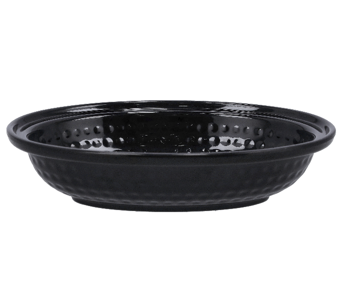 Royalford RF10049 8 Inch Melamine Ware Biza Oval Curry Bowl - Black - Zoom Image 3