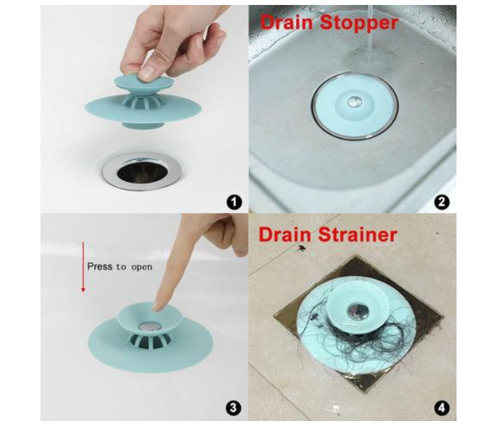 Flex Drain Stop and Hair Catcher - Zoom Image 1