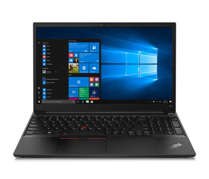 Lenovo Thinkpad E15 20RD0082AD 15.6 Inch Intel Core i5-10210U 8GB RAM 256GB SSD Intel HD Graphics Windows 10 - Black - Zoom Image 1