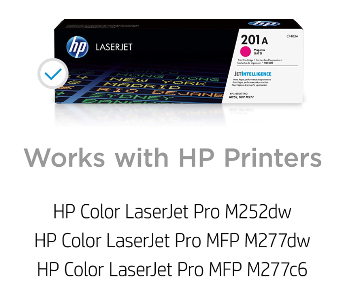 HP 201A Original LaserJet Toner - Magenta (CF403A) - Zoom Image 2