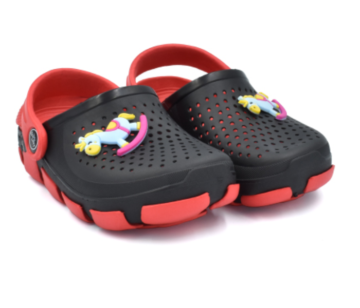 Casual XS10-2 EU28 Children Crocks - Black and Red - Zoom Image 1