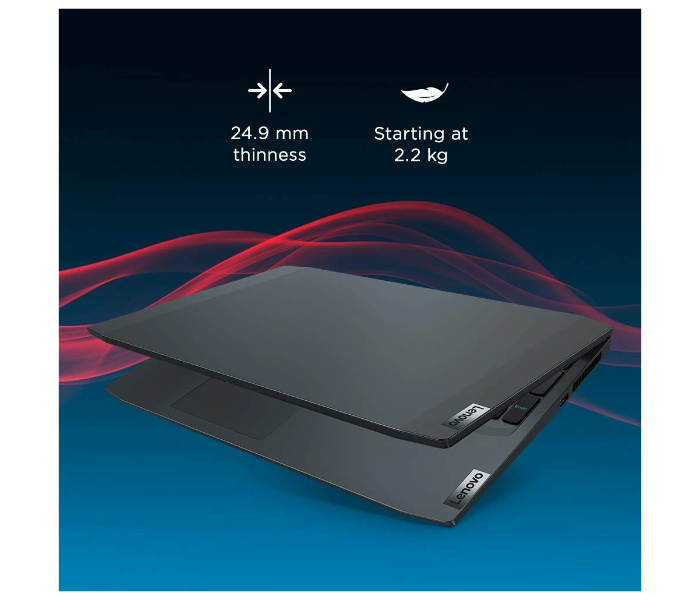 Lenovo IdeaPad Gaming 3 15.6inch FHD AMD Ryzen 5 4600H 8GB RAM 256GB SSD + 1TB HDD NVIDIA GeForce GTX 1650 Windows 10 Gaming Laptop - Onyx Black - Zoom Image 7