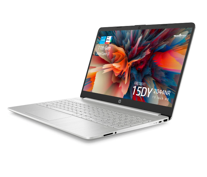 HP 15-DY2044NR 15.6inch Intel Core i3-1115G4 8GB RAM 256GB SSD Intel UHD Graphics Window 10 Home Touchscreen Laptop - Natural Silver - Zoom Image 3