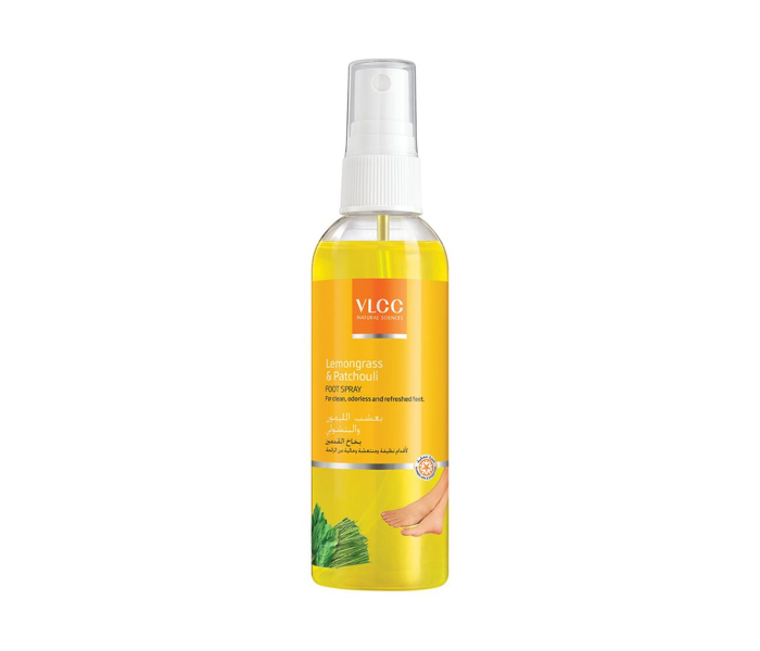 VLCC 100ml Lemon Grass and Patchouli Unisex Foot Spray - Zoom Image