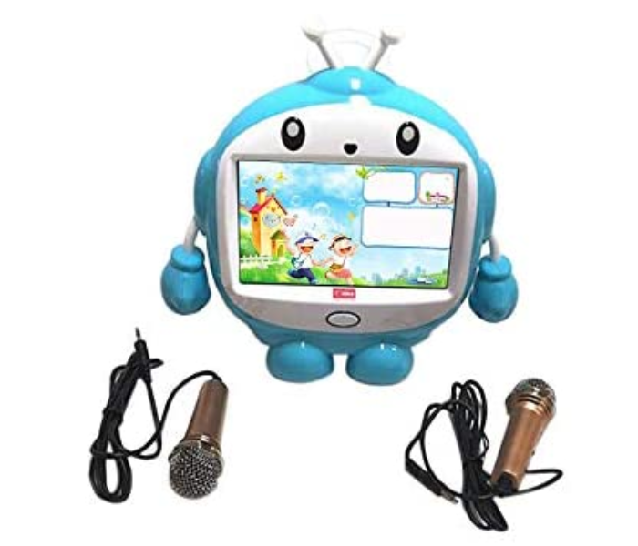 C idea CM100 7 inch 2GB RAM 32GB ROM Android WiFi Kids Tablet with Combo of Touch Pen LED Watch and Mic - Blue - Zoom Image