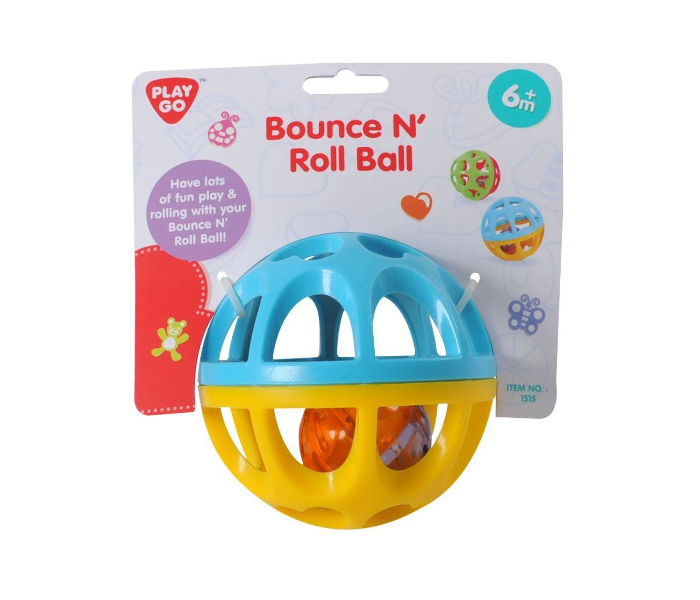 PlayGo 28405 2 Assorted Bounce N Roll Ball Toy for Kids - Zoom Image 2