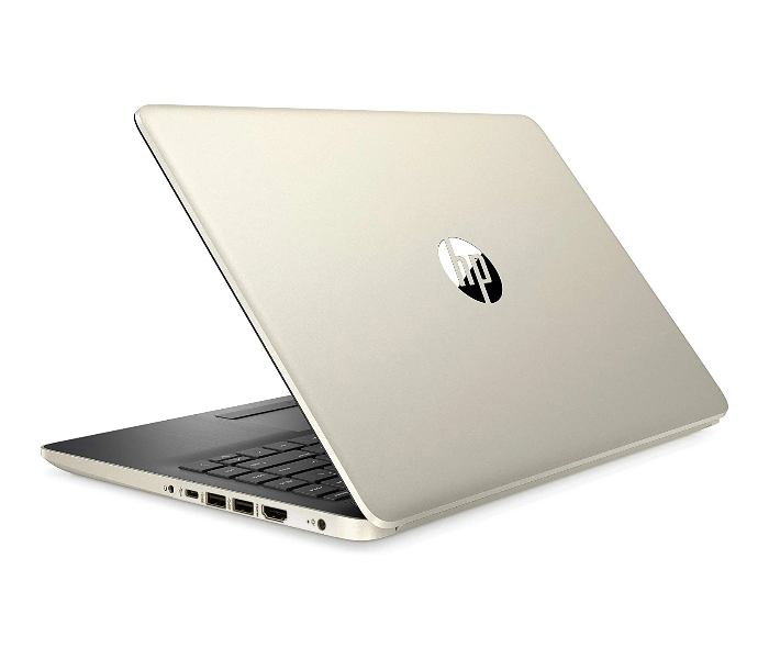 HP 14-DQ0003DX 14 inch Intel Celeron N4020 4GB RAM 64GB eMMC Storage Windows 10 S Mode - Pale Gold - Zoom Image 6