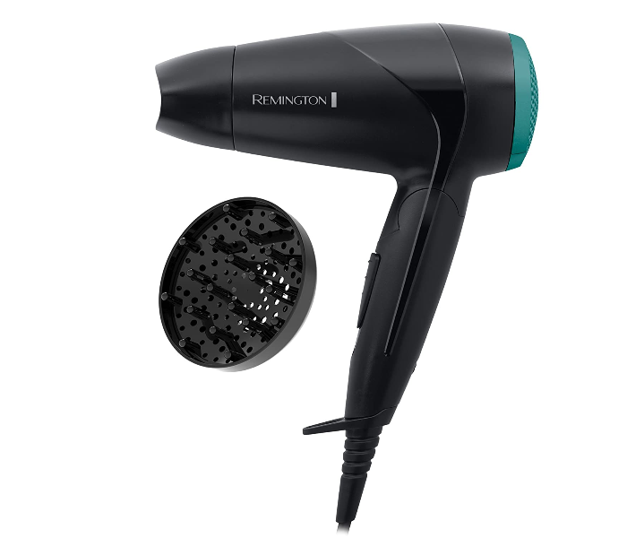 Remington D1500 2000W Compact Travel Hair Dryer - Black - Zoom Image 1