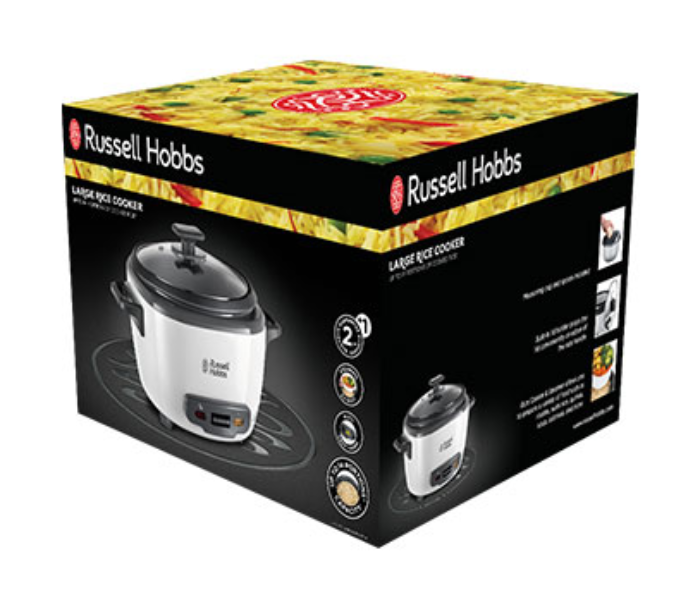 Russell Hobbs 27040 Large Rice Cooker - Black and White - Zoom Image 3