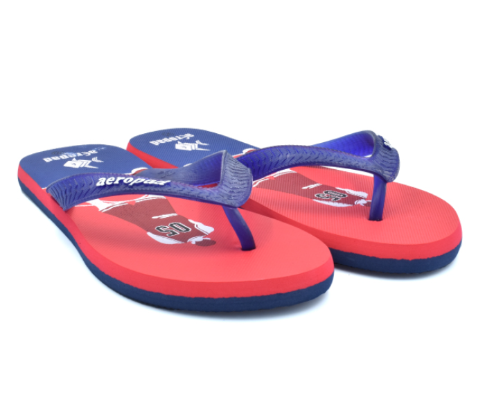 Aeropad H20-3 EU 45 Men Slipper - Red and Blue - Zoom Image 1